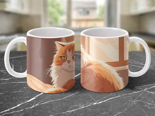 Cozy Cat Nap Mug 11oz / 5oz