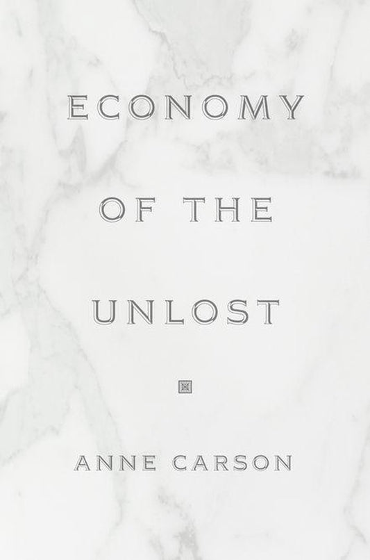 Economy of the Unlost | O#Poetry